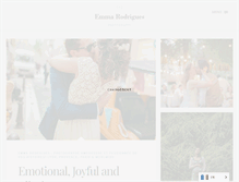 Tablet Screenshot of emmarodriguesphoto.com